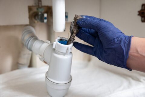Professional pipe cleaning service removing buildup and blockages in Naperville, IL
